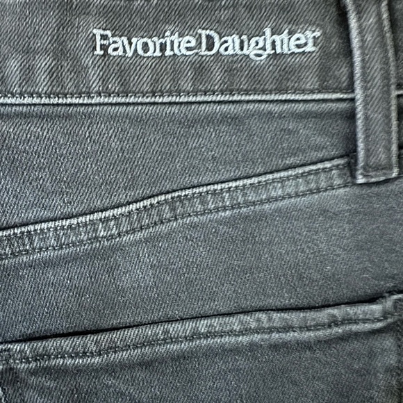 Favorite Daughter Valentina Jeans Black Boulder Wash size 29 high rise NWT - Picture 11 of 11